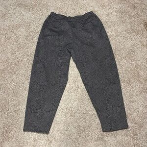 Cheetah print/ leopard print black and grey sweatpants lululemon